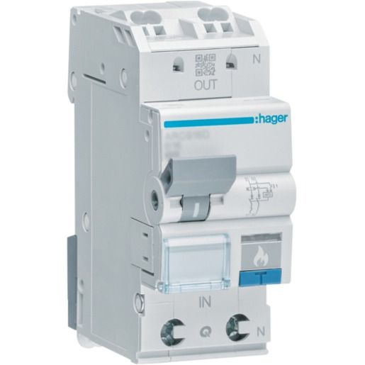 Hager AFDD M. LS-SCH. 1P+N 6KA B-16A / HAGER ARC916D