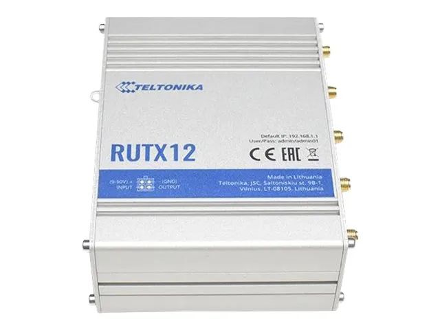 Teltonika RUTX12 - Wireless Router - WWAN 4-Port-Switch