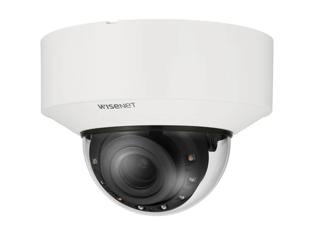 Hanwha Techwin Hanwha Vision WiseNet X XNV-C8083R - Netzwerk-Überwachungskamera - PTZ - Kuppel - Außenbereich - vandalismusgeschützt - Farbe (Tag&Nacht)