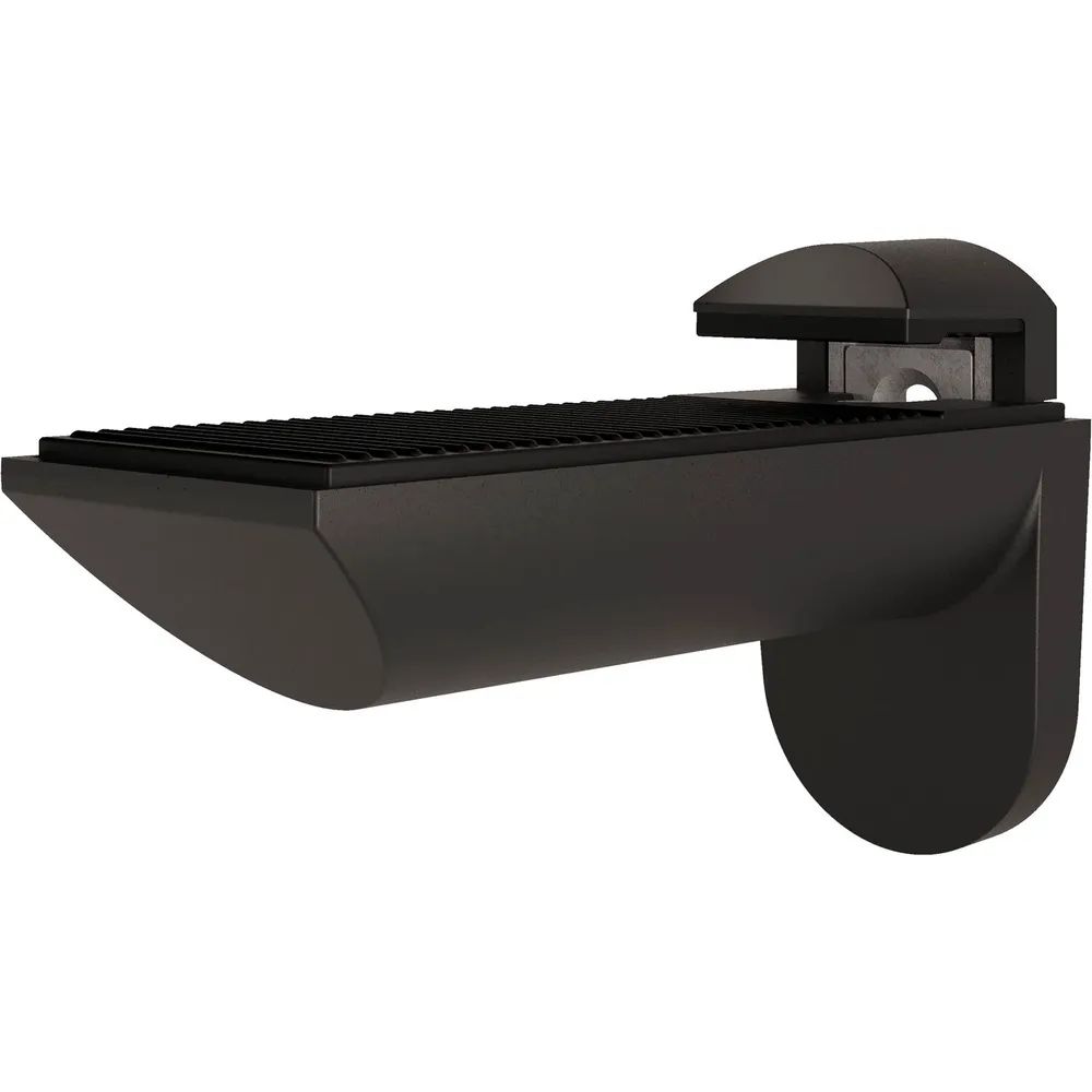 ITALIANA FERRAMENTA Tablar-Klemmträger Kaiman, Stärke 7-41mm, schwarz matt