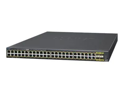 Planet GS-4210-48P4S - Switch - managed - 24 x 10/100/1000 (PoE+)