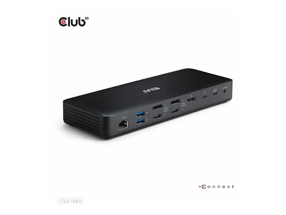 Club 3D 16-in-1 - Dockingstation - für Desktop, Laptop