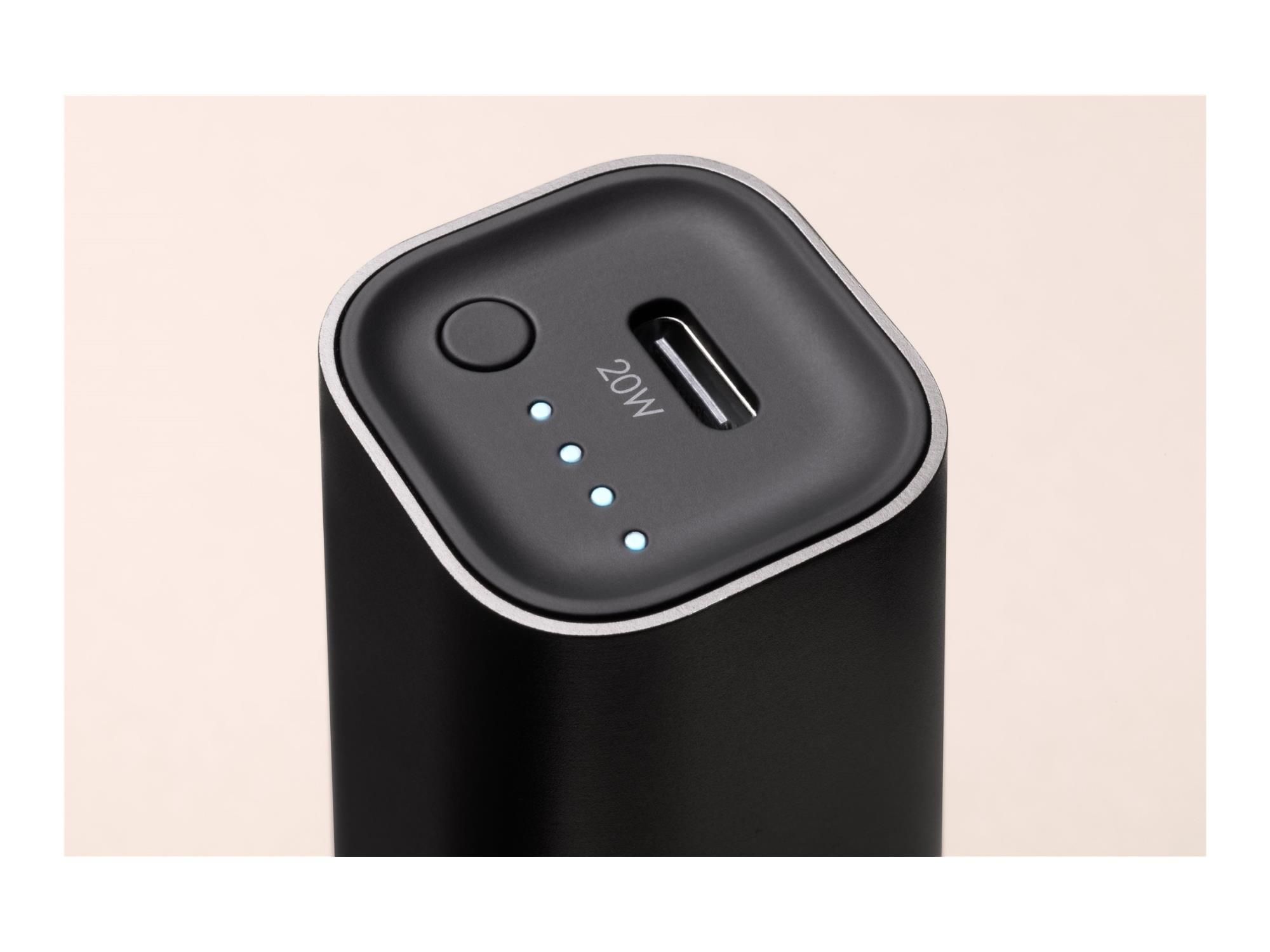 mophie powerstation mini - Powerbank - 5000 mAh - 20 Watt - PD (24 pin USB-C)