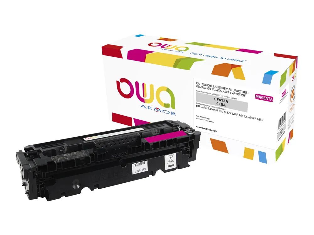 Armor OWA - Magenta - kompatibel - wiederaufbereitet - Tonerpatrone (Alternative zu: HP 410A, HP CF413A)