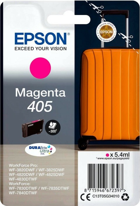 Epson Tinte Koffer 405 Single, Magenta
