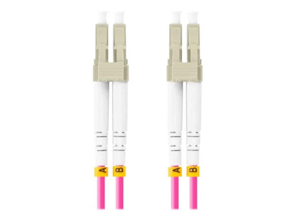 Lanberg Fiber Patchk. MM LC/UPC-LC/UPC DUPLEX OM4 50/125 - Multimode-Faser - 5 m