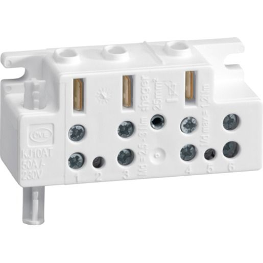 Hager ZÄHLERSTECKL. WECHSELST. 50A / HAGER KJ10AT