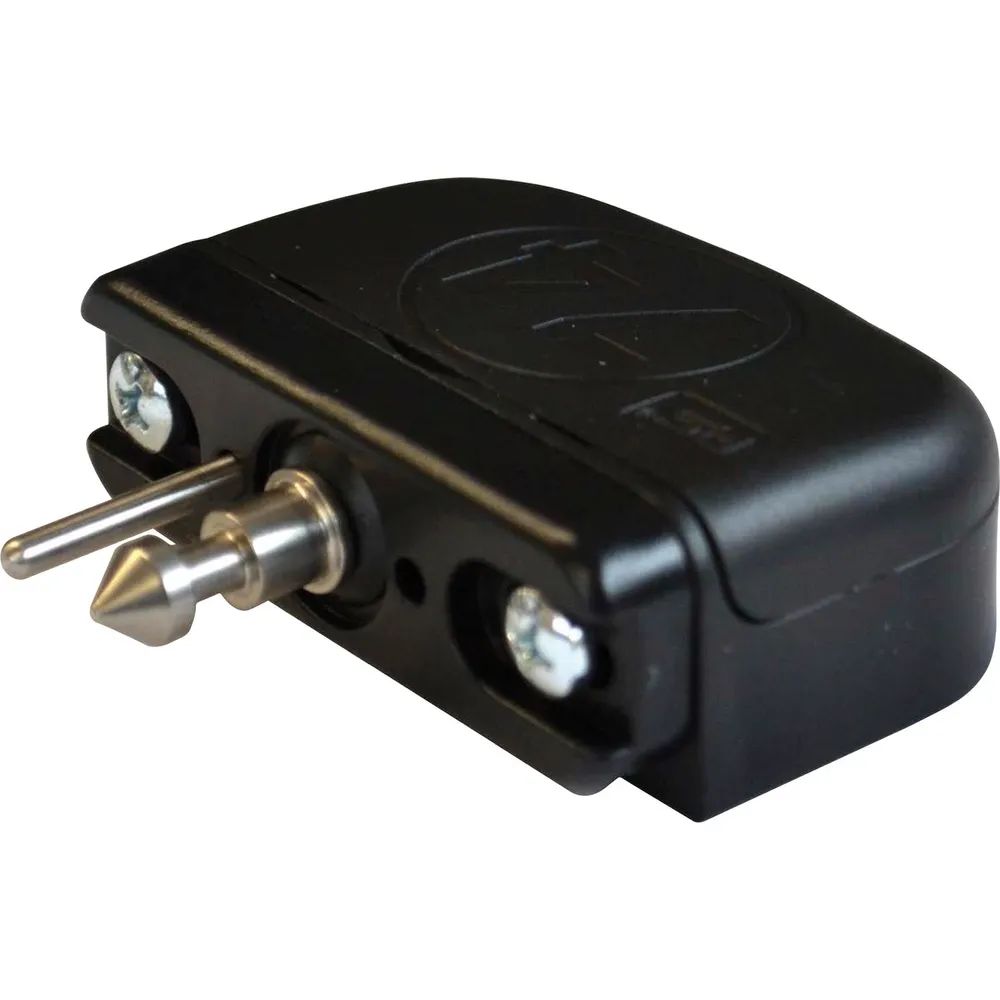 PS SOLO Schließteil Latch 74 3D für Lade, Drehtüre, Stahl/Kunststoff schwarz