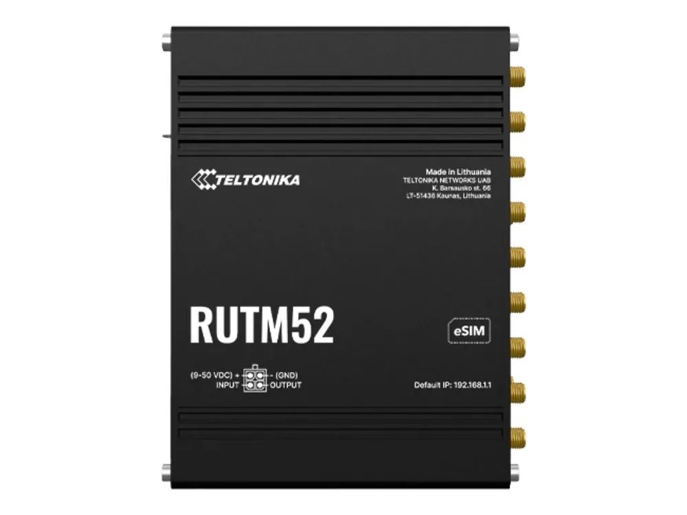 Teltonika RUTM52 - Wireless Router - WWAN 5-Port-Switch