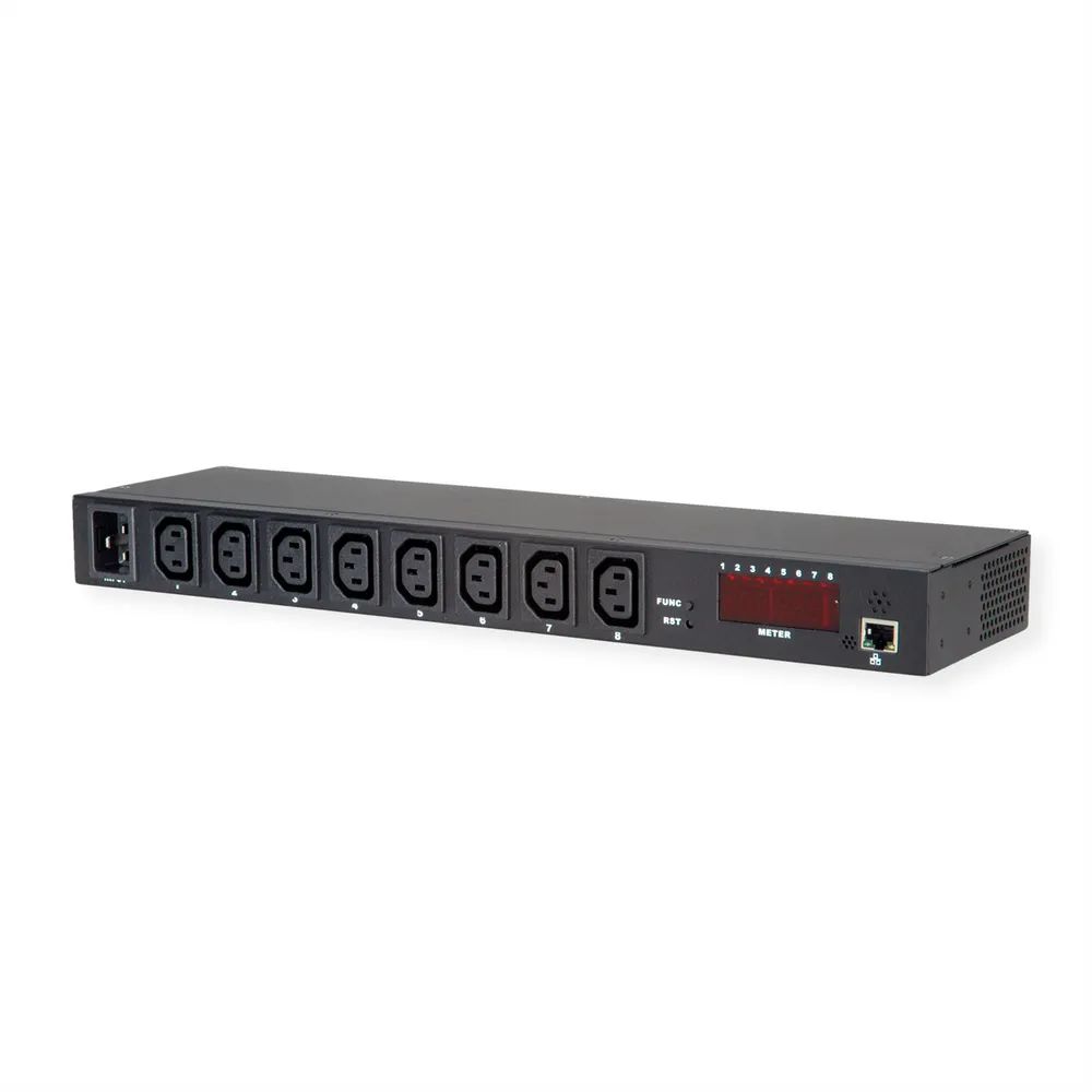 VALUE IP-Steckdosenleiste 8fach, 19-Zoll-Rackmount