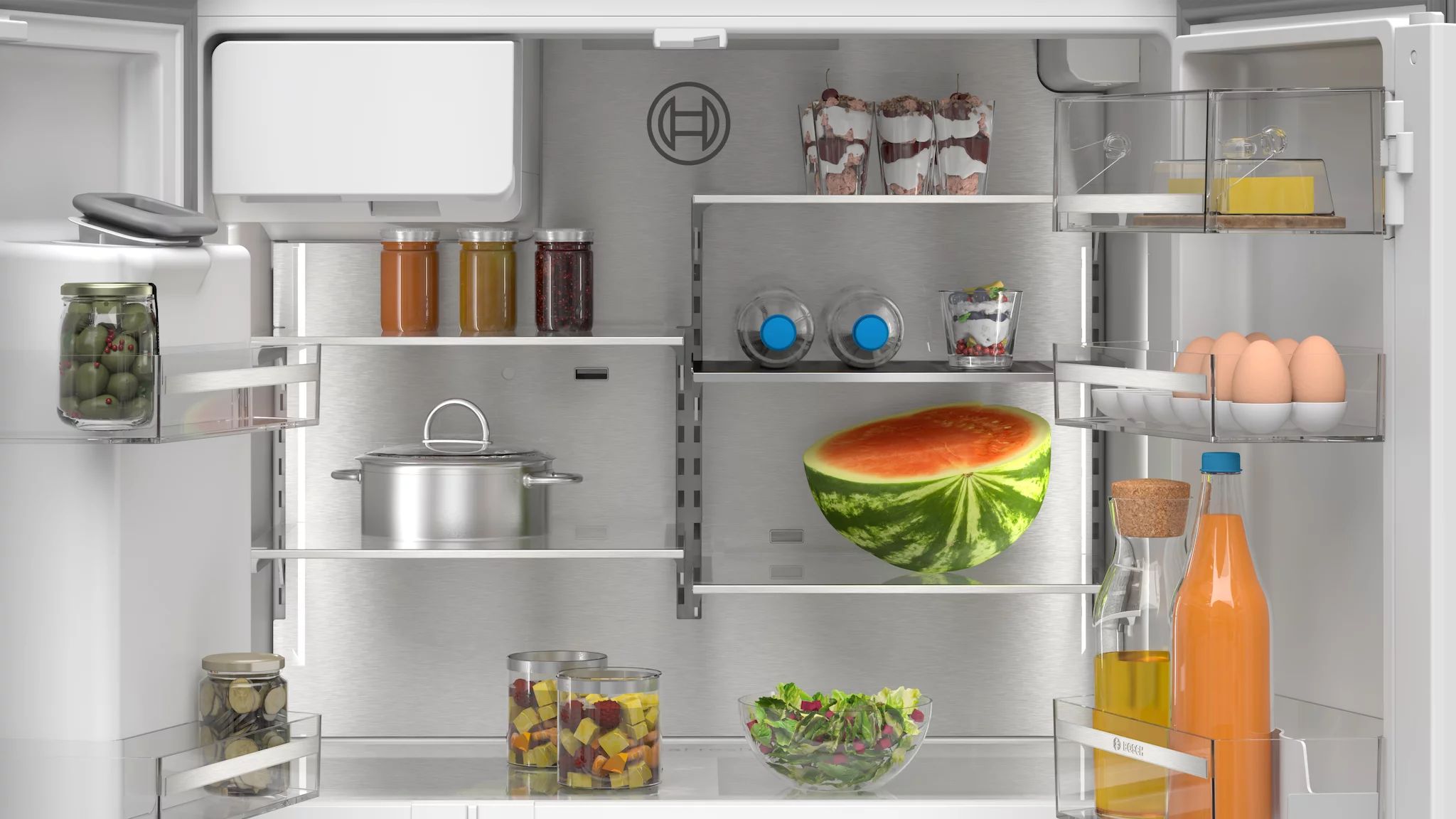 Bosch KFD96APEA Multi Door Kühl- / Gefrierkombination