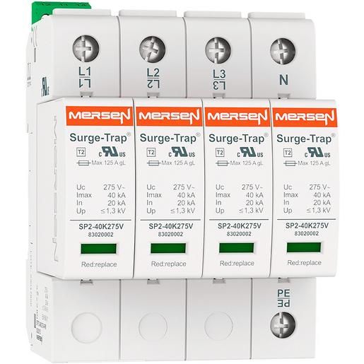 Mersen Ü-ABLEITER T2 275V 4P TNS+FM / MERSEN STPT2-40K275V-4PM 83020153