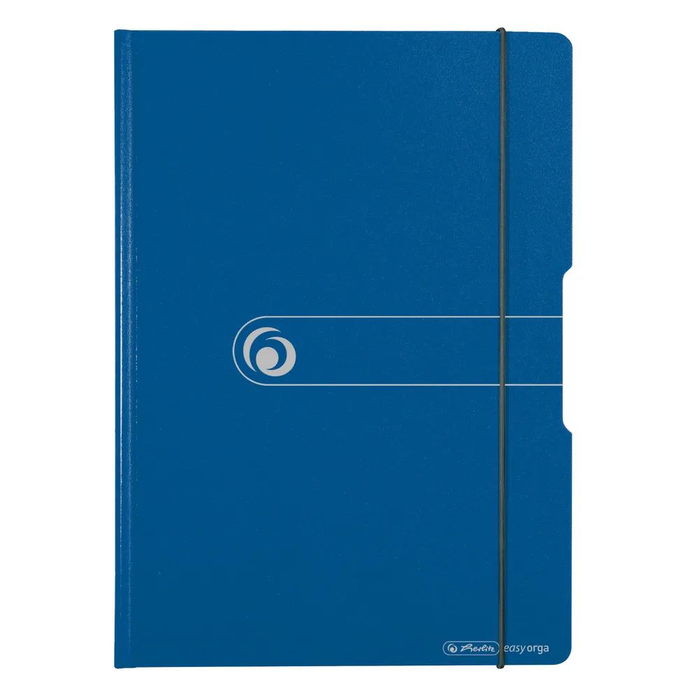 herlitz Klemmbrettmappe Polyfoam A4 blau easy orga to go