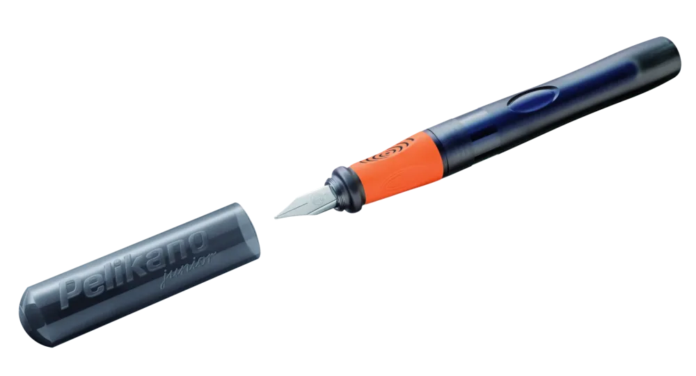 Pelikan Pelikano® Junior Schreiblernfüller für Rechtshänder, Anthrazit, Feder A, Faltschachtel