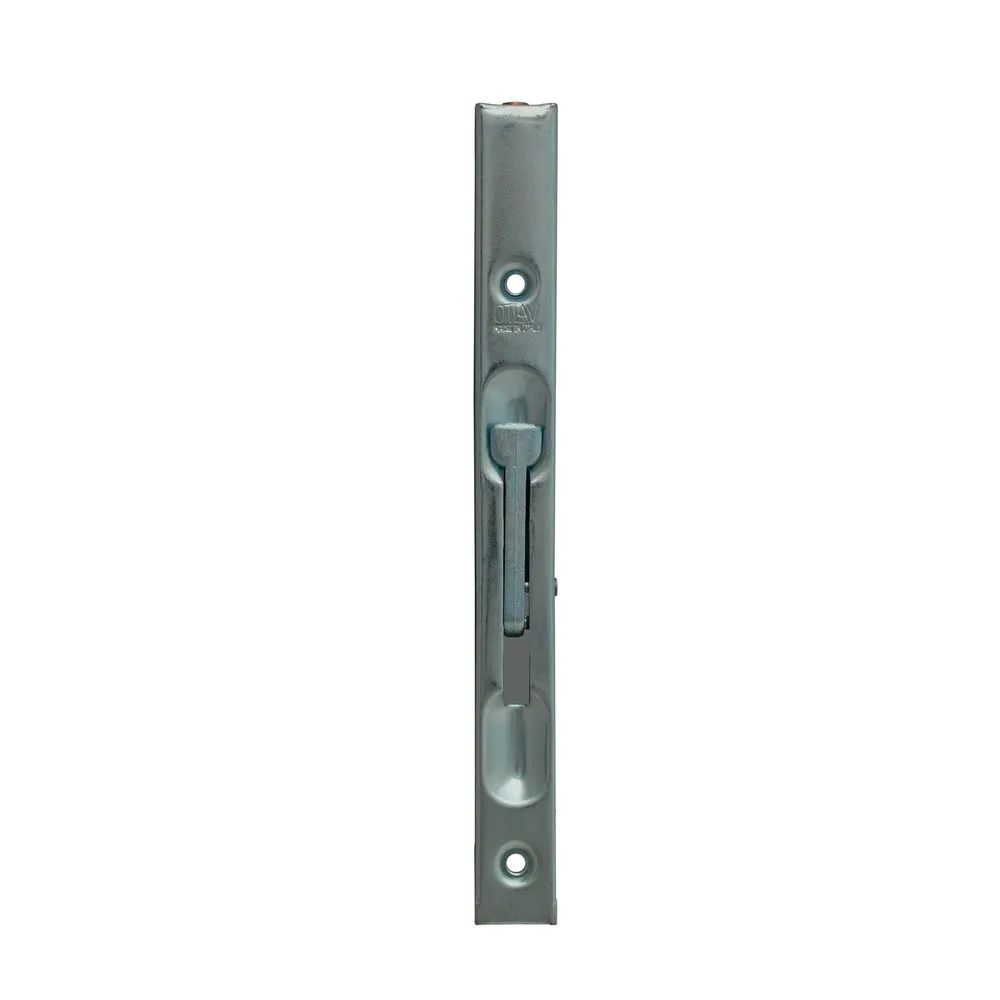OTLAV Türkantriegel Einlassgehäuse m. Klapphebel Typ 260, 200 mm,verzinkt silber