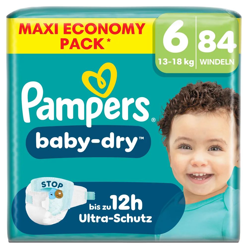 Pampers Baby Dry Gr.6 Extra Large 13-18kg Maxi 