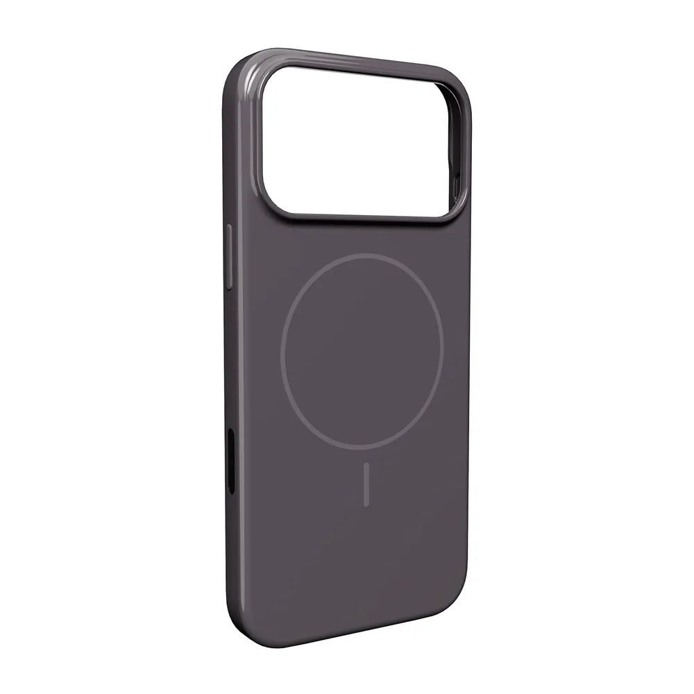 PURO PULSE MagSafe kompatibles Cover für iPhone 17 PRO MAX, grau