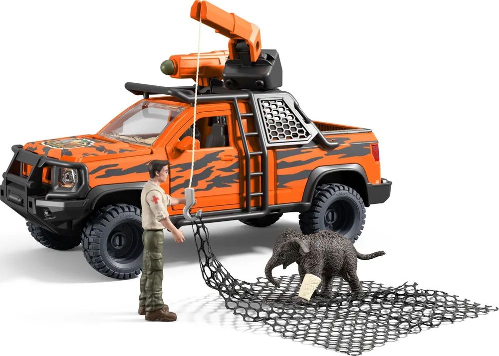 Schleich Abenteuerfahrzeug im Dschungel
