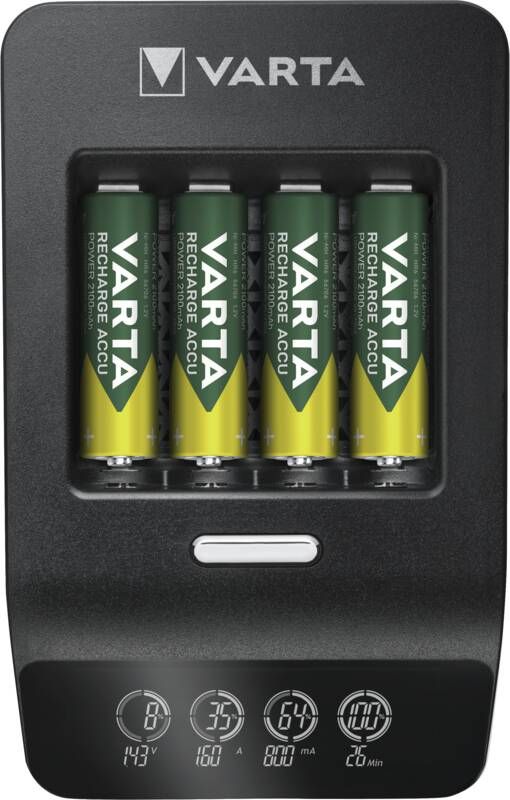 Varta Tisch-Ladegerät LCD Ultra Fast 4x AA 56706 2100mAh +12