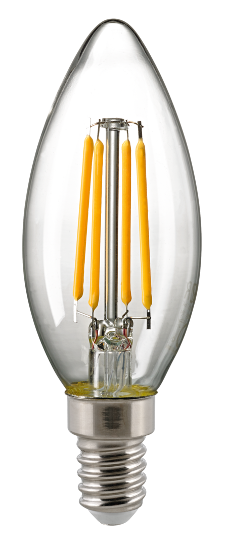 Sigor 2,5W Kerze Filament klar E14