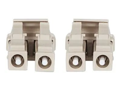 Intellinet Fiber Optic Patch Cable, OM4, LC/LC, 2m, Violet, Duplex, Multimode, 50/125 µm, LSZH, Fibre, Lifetime Warranty, Polybag - Patch-Kabel - LC Multi-Mode (M)