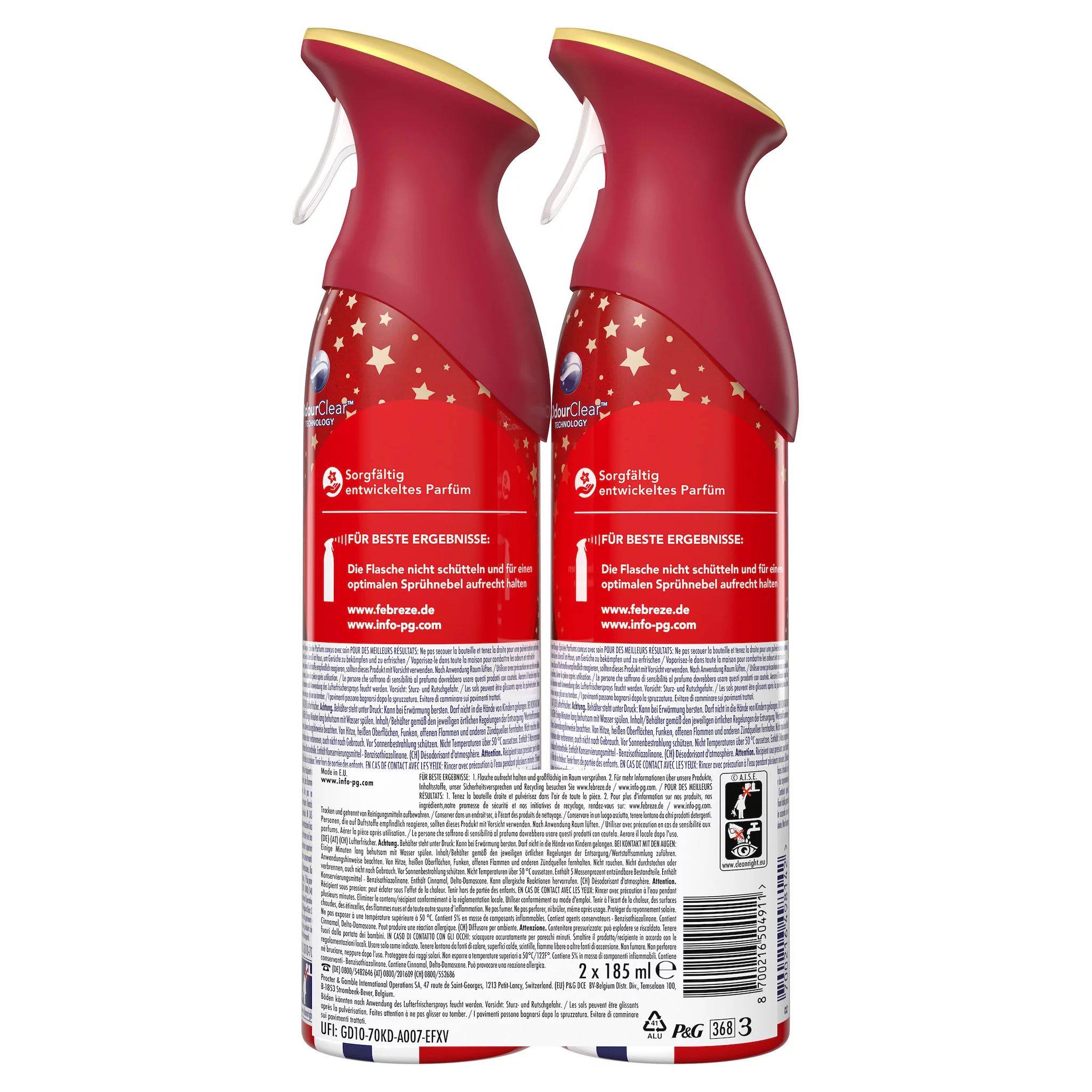 Febreze Lufterfrischer Apfel-Zimt Duo 2x185ml