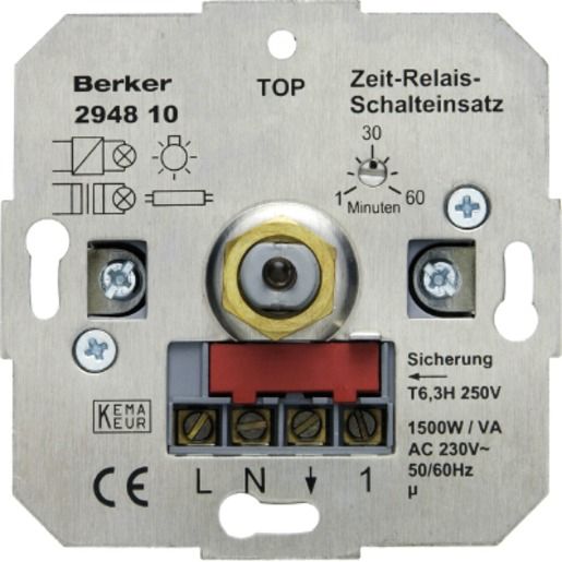 Berker ZEIT-RELAIS-SCHALTEINSATZ / BERKER 294810