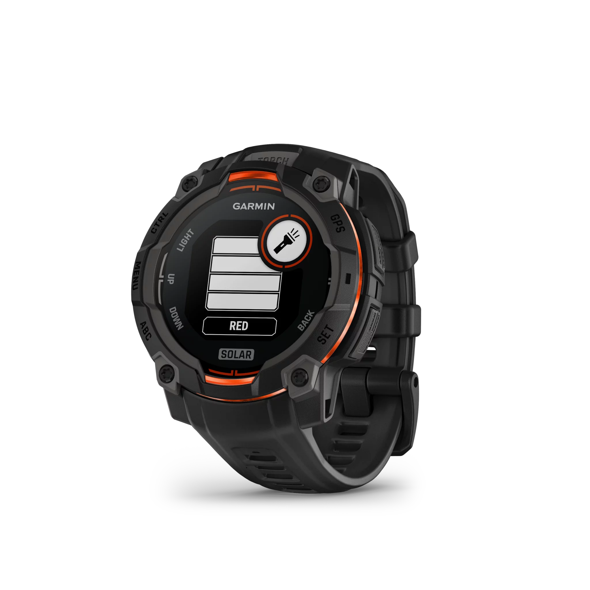 Garmin Instinct 3,45mm,Solar,Black Bezel mit Black Band