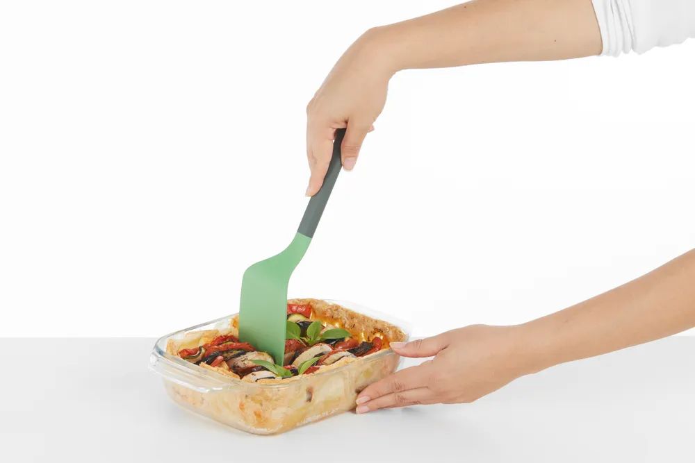 Lékué Kratzfester Silikon-Pfannenwender - Green