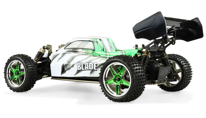 Amewi Blade Pro - Buggy - Elektromotor - 1:10 - Betriebsbereit (RTR) - Schwarz - Grün - Weiß - Kunststoff