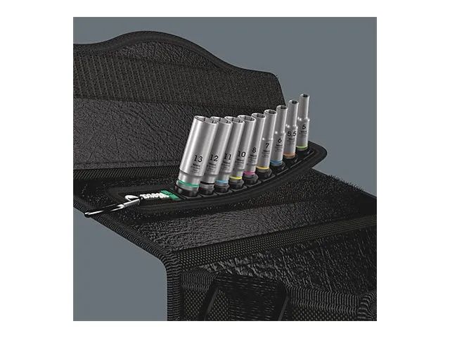 Wera Belt A Deep 1 - Knarre - 9 Stücke - 1/4"