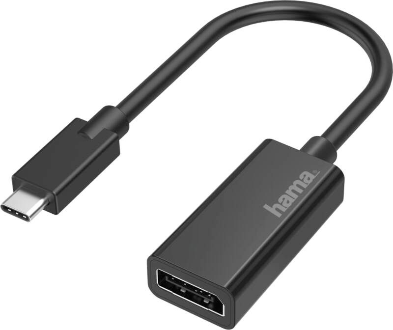 Hama 200314 USB-C-Adapter auf DP, Ultra-HD 4K