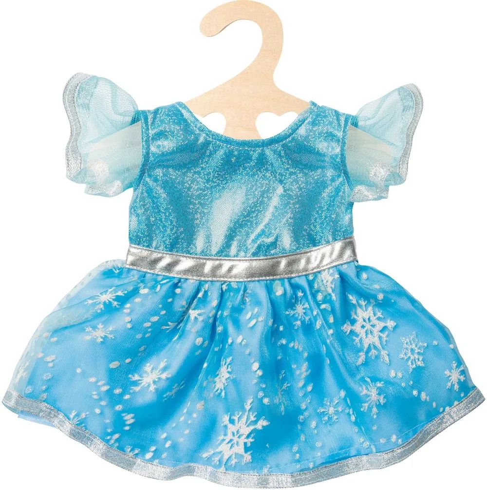 Heless GmbH Pu-Kleid Eis-Prinzessin, Gr. 35-45 cm