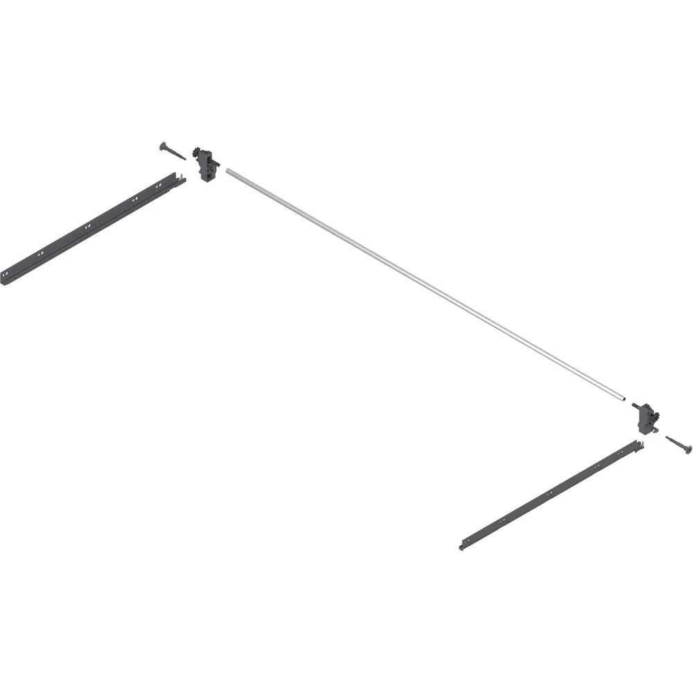 BLUM TANDEMBOX antaro Seitenstabilisierung nach oben gebaut, NL 500