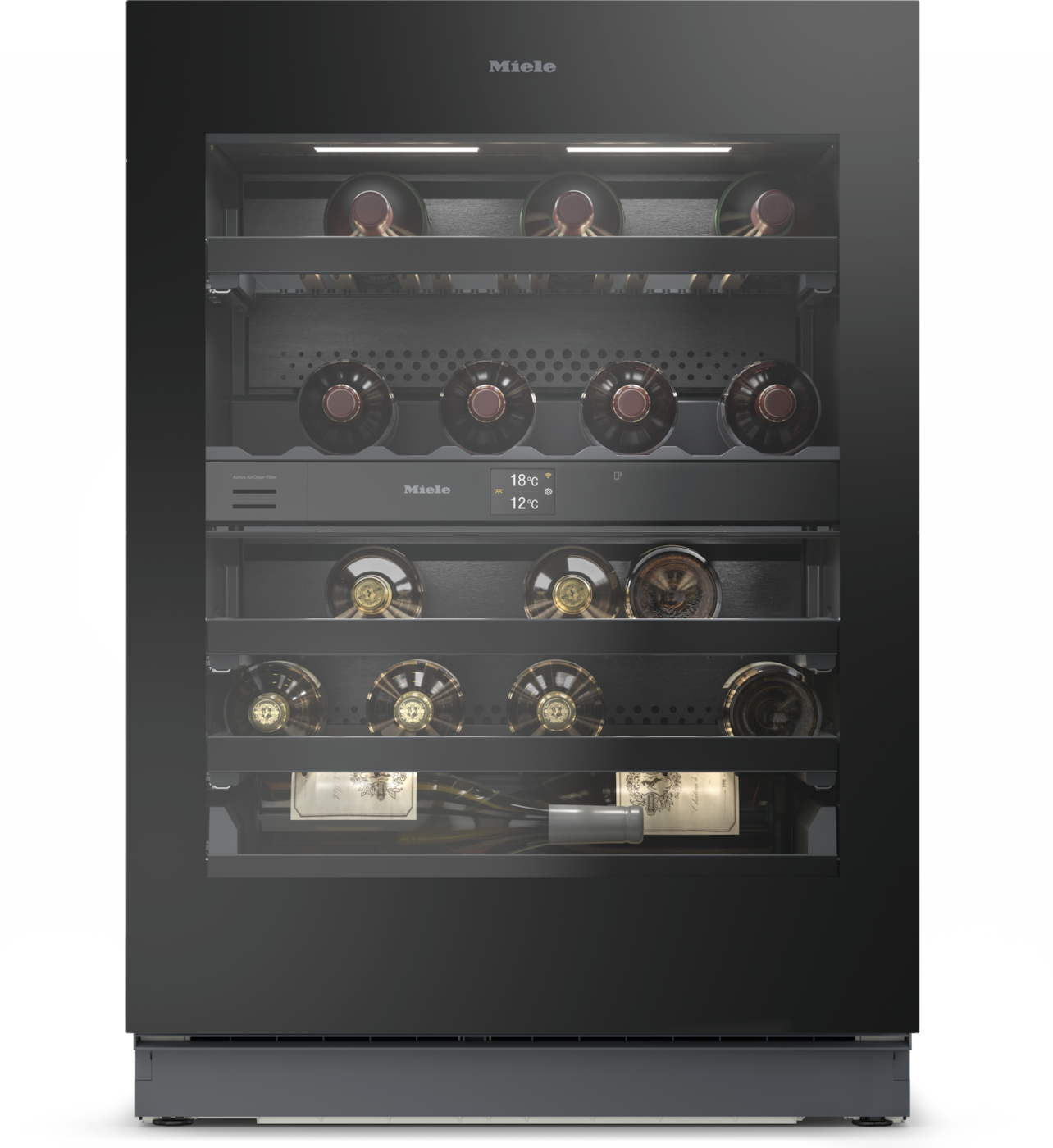 Miele KWTUS 7196 E obsw Unterbau-Weintemperierschrank