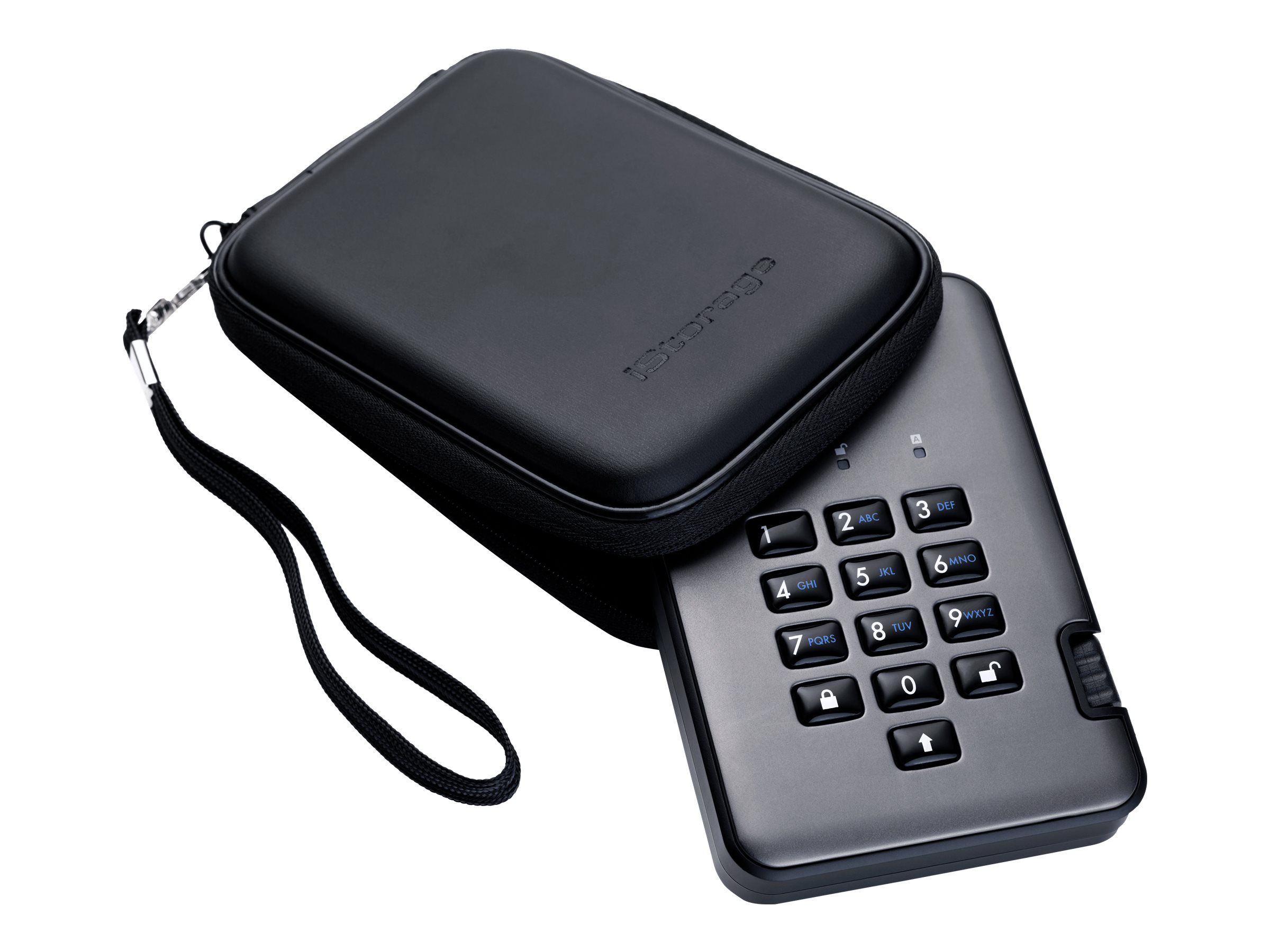 iStorage diskAshur PRO² - Festplatte - verschlüsselt - 500 GB - extern (tragbar)