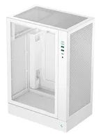 Deepcool CH170 Plus WH - Mid tower - micro ATX - Seitenteil mit Fenster (gehärtetes Glas)