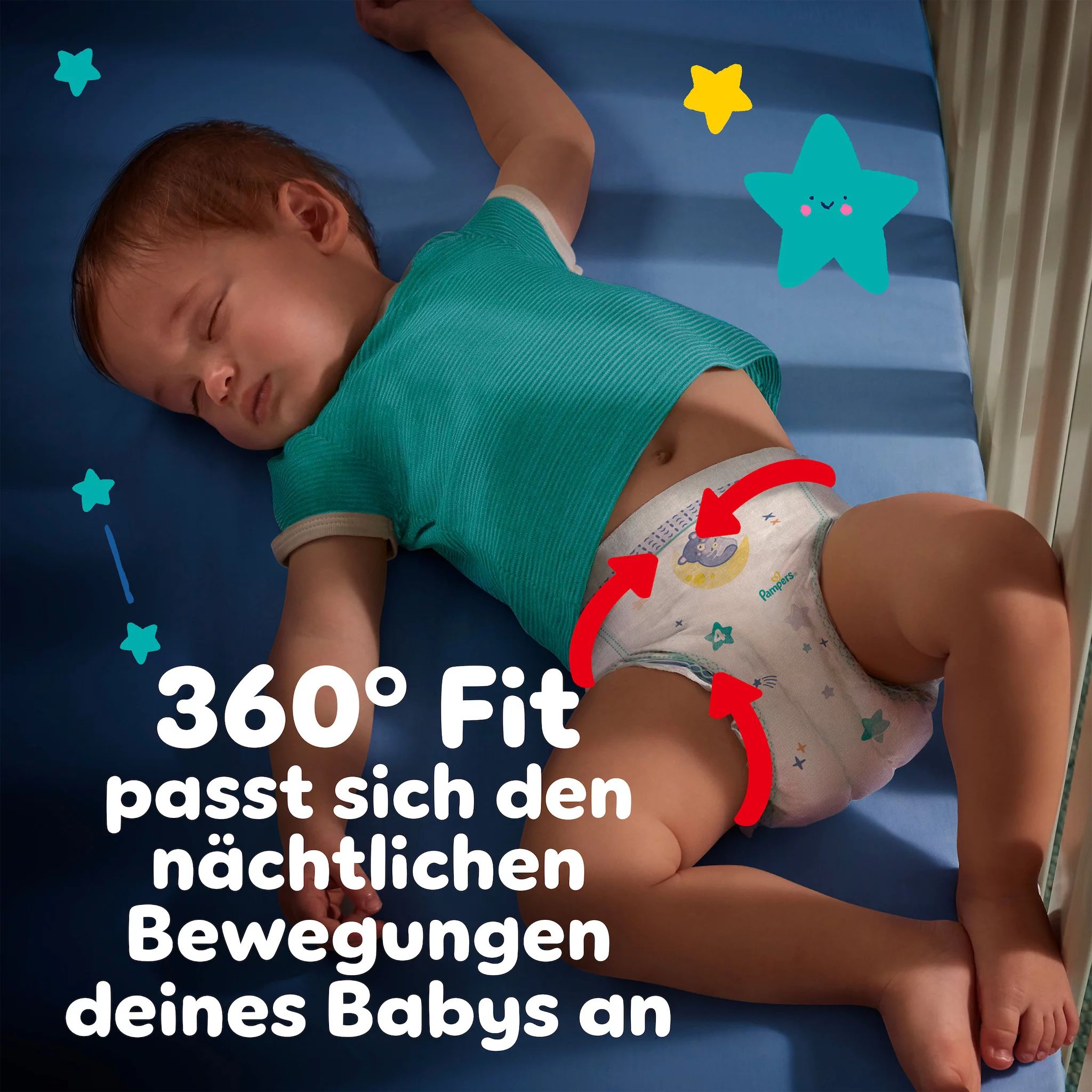 Pampers Night Pants Gr. 4 