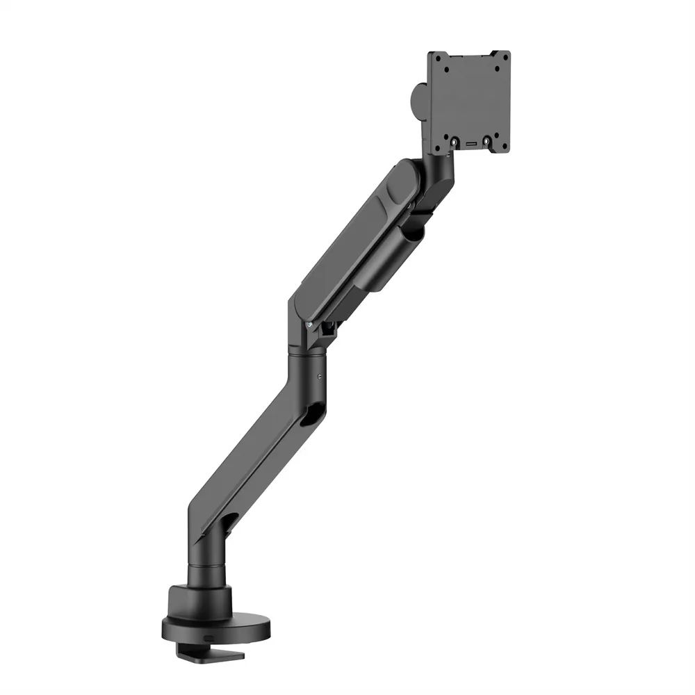 ROLINE LCD-Monitorhalterung mit Gasfeder, Tischmontage, hochbelastbar bis 27kg, 