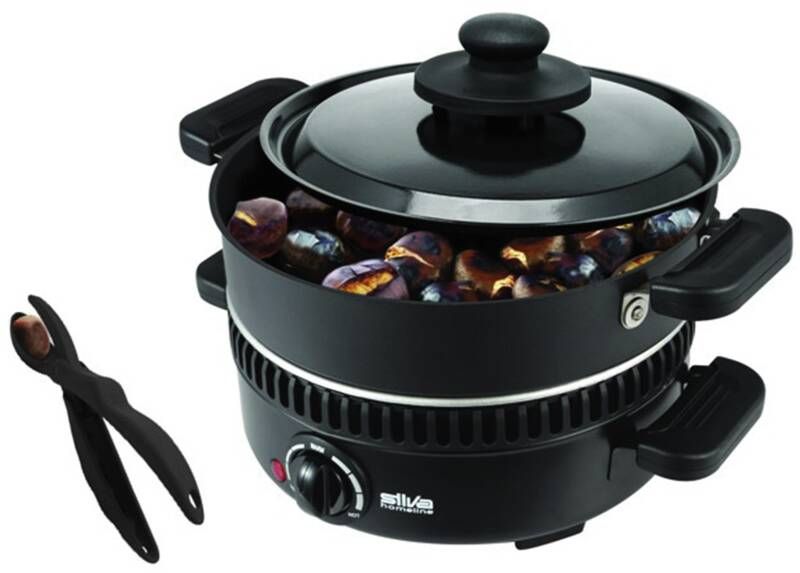 Silva Multiröster PK-M800 Maroniofen mit Wendegrillplatte