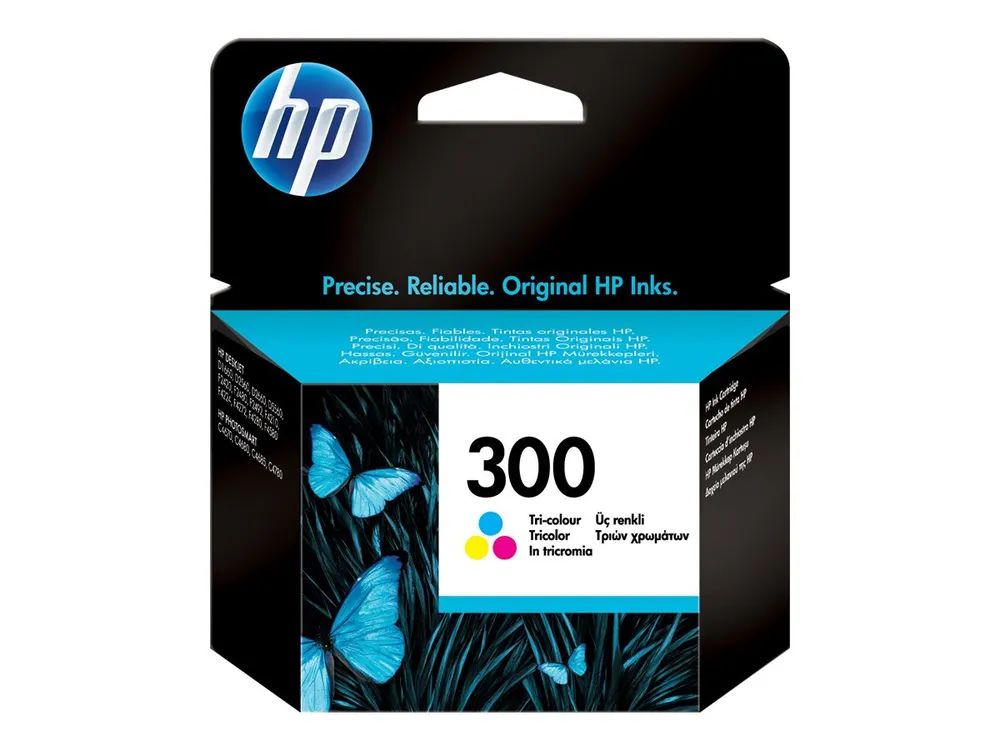 HP 300 - 4 ml - Farbe (Cyan, Magenta, Gelb)