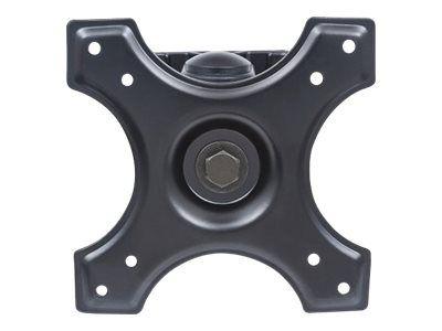 Manhattan TV & Monitor Mount, Wall, Tilt and Swivel, 1 screen, Screen Sizes: 13-27", Black, VESA 75x75 to 100x100mm, 12kg, Swivel with 2 pivots, Lifetime Warranty - Klammer - für Monitor - stabiler Stahl - Bildschirmgröße: bis zu 55,9 cm (bis zu 22 Z