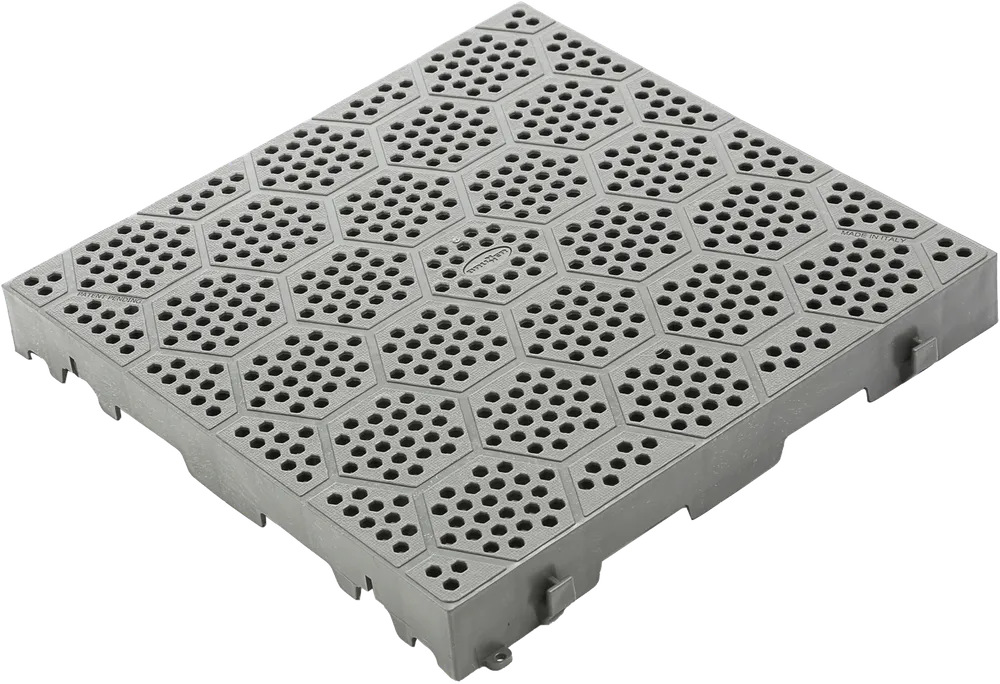 Brunner Kunststoff-Rost DECK-FIT grau