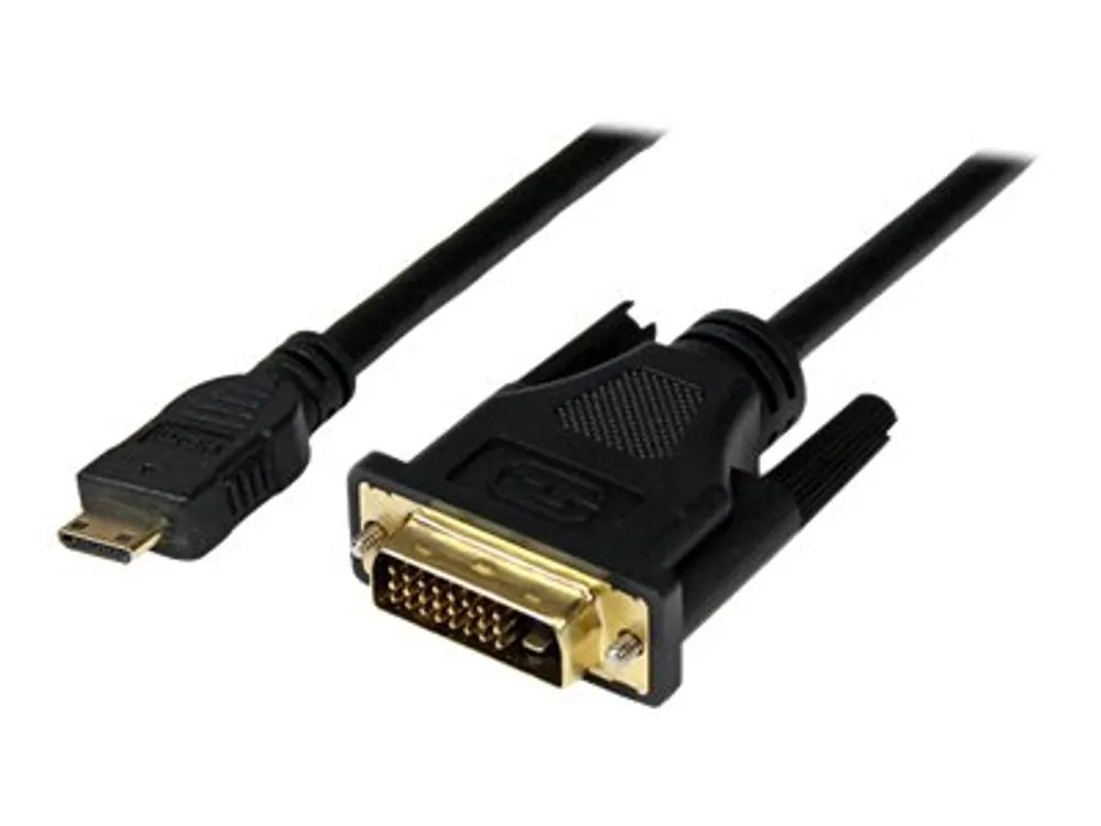 StarTech.com 1m Mini HDMI auf DVI Kabel - mini HDMI Typ-C / DVI-D Adapterkabel