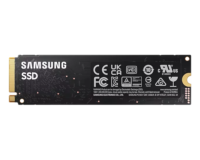 Samsung 980 MZ-V8V1T0BW - SSD - verschlüsselt - 1 TB - intern - M.2 2280 - PCIe 3.0 x4 (NVMe)