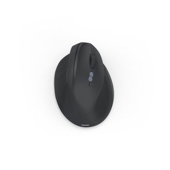 Hama Ergonomische Vertikalmaus "EWM-600R", Multi-Device, kabellos, Akku, Schwarz