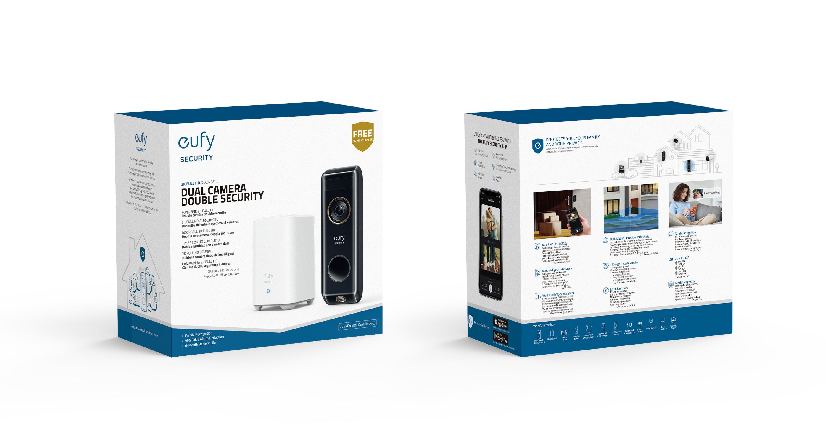 Eufy SoloCam E220 - Netzwerk-Überwachungskamera - Außenbereich - witterungsbeständ