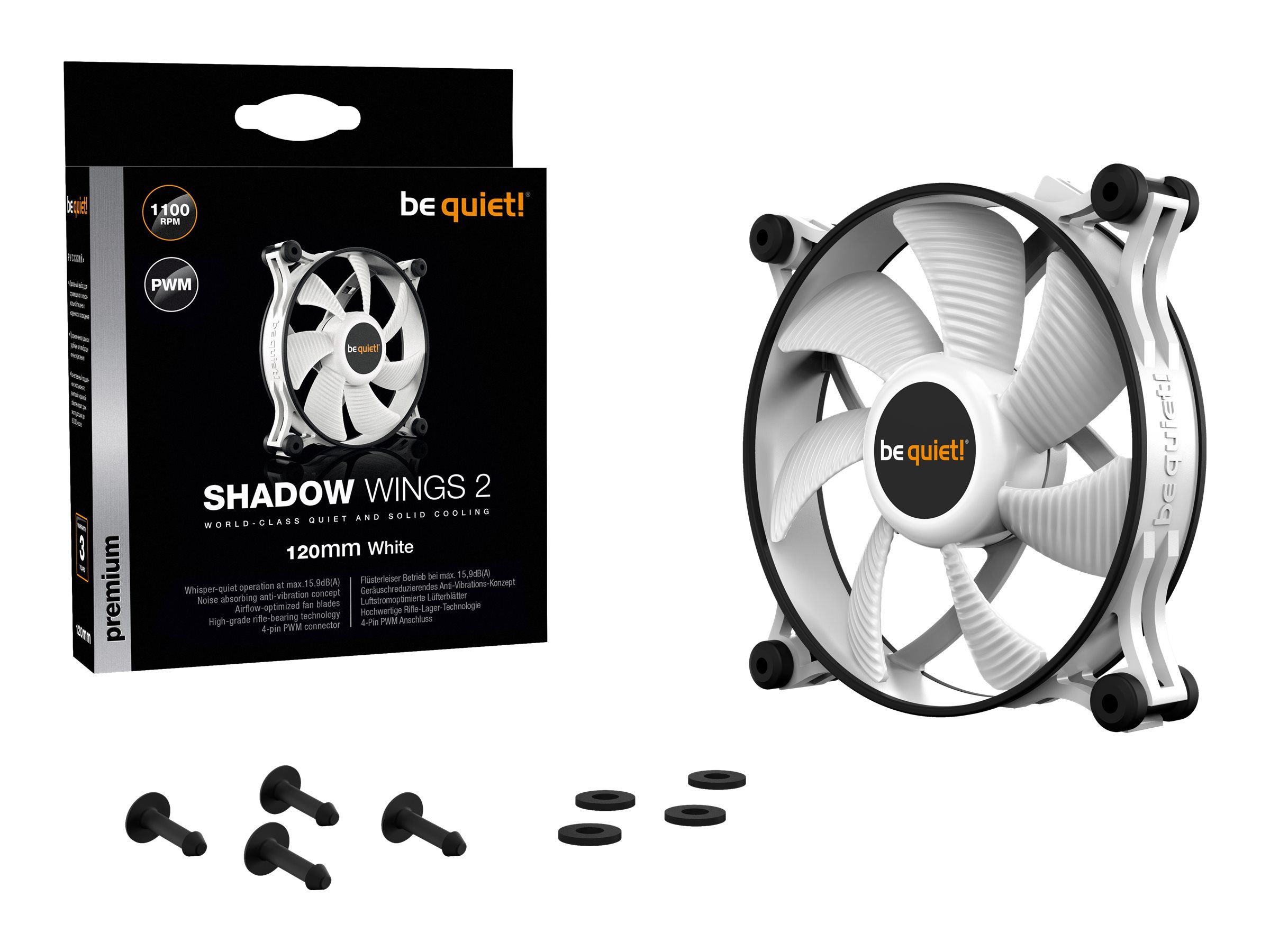 Be Quiet! Shadow Wings 2 PWM - Gehäuselüfter