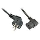 Lindy Stromkabel - power CEE 7/7 (S) zu power IEC 60320 C13