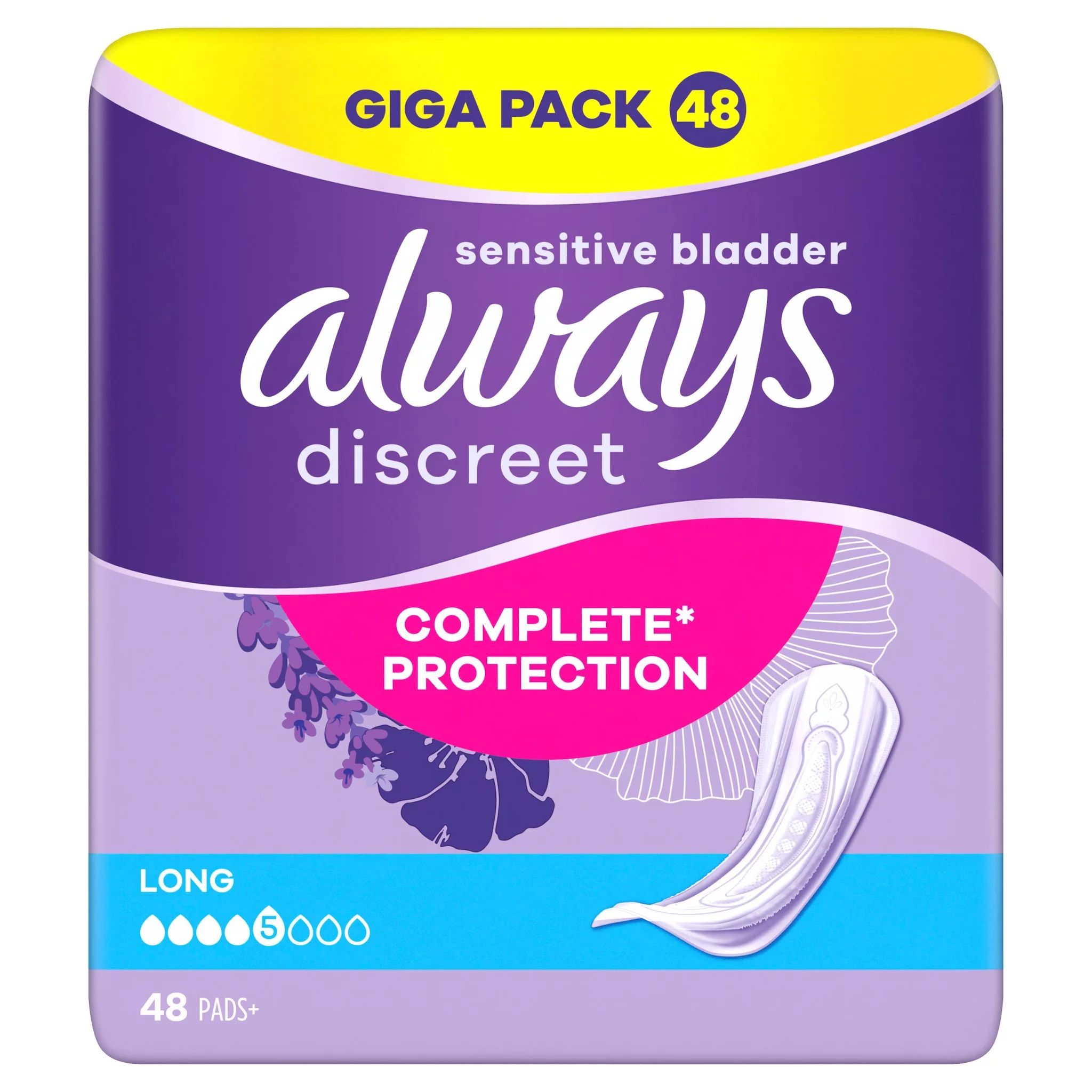 always Discreet Inkontinenz Long Gigapack 48